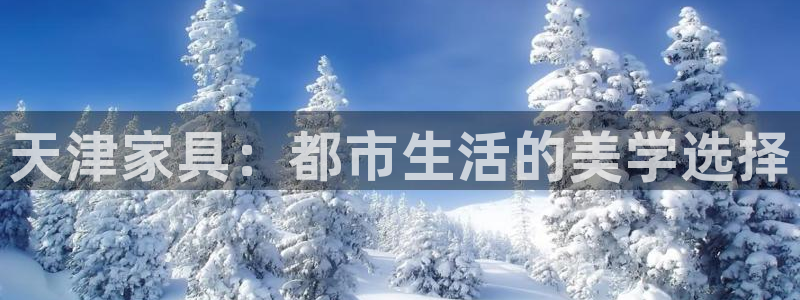 球盟会网址多少：天津家具：都市生活的美学选择